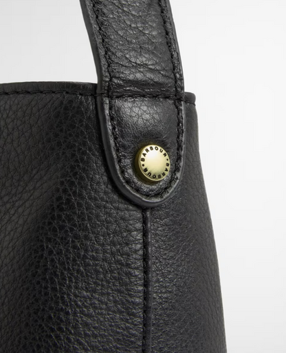 Cedar Leather Bucket Bag