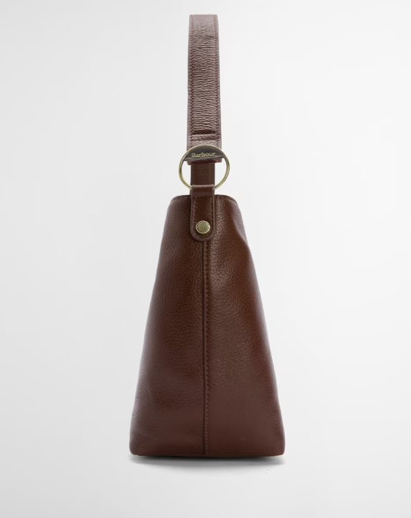 Cedar Leather Bucket Bag