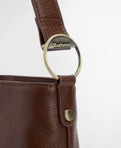 Cedar Leather Bucket Bag