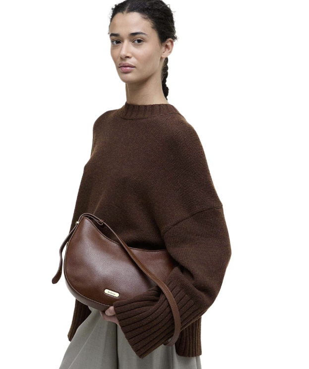 Sorrel Leather Sling Bag