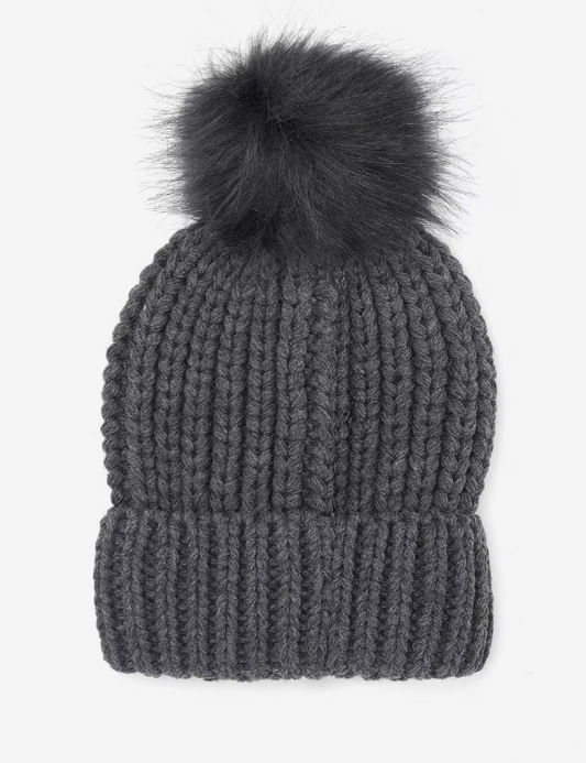 Barbour Saltburn Beanie Bobble Hat