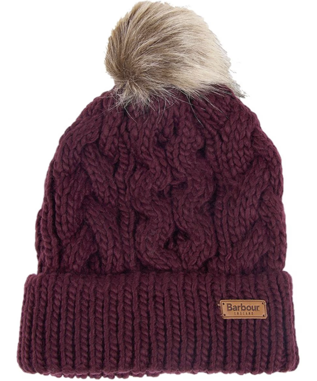 Penshaw Cable Beanie Bobble Hat
