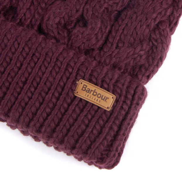 Penshaw Cable Beanie Bobble Hat