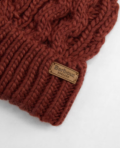 Penshaw Cable Beanie Bobble Hat
