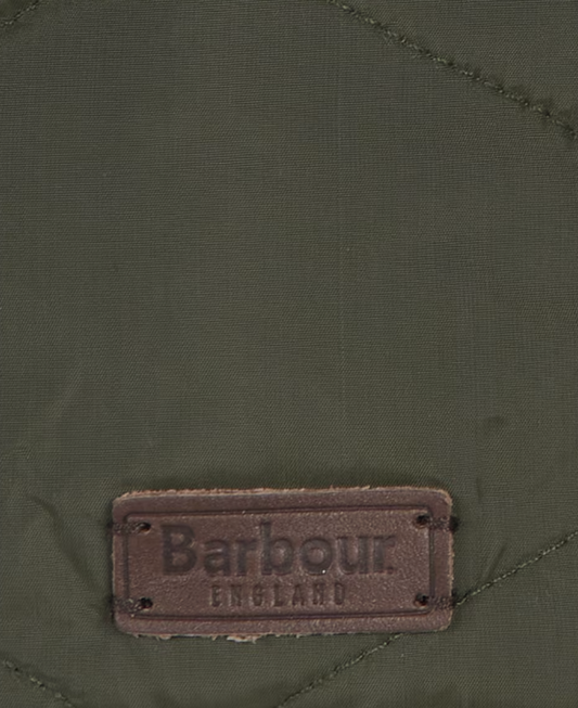 Barbour Sandbay Quilted Trapper Hat Olive