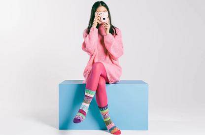 Dahlia Crew Socks