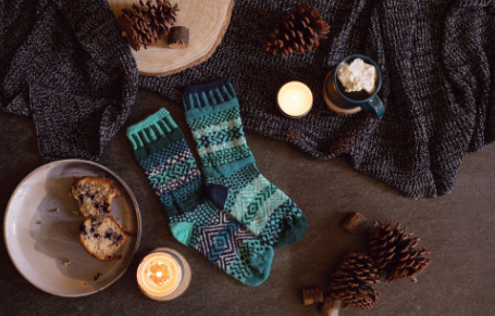 Solmate Socks Evergeen Crew Socks