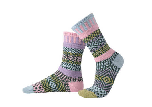 Lilac Crew Socks