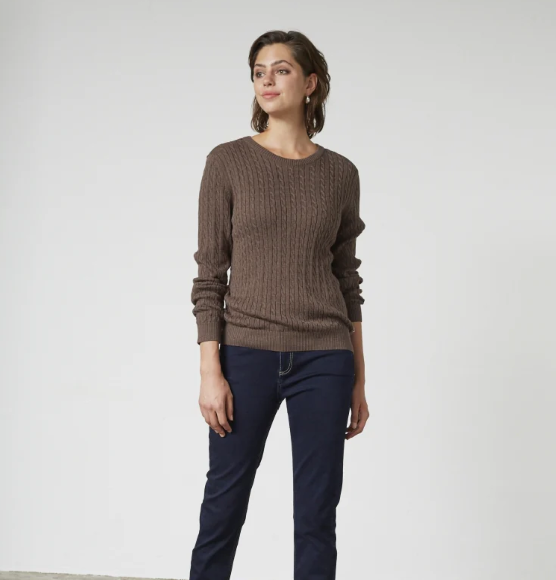 Susan Cable Knit Sweater
