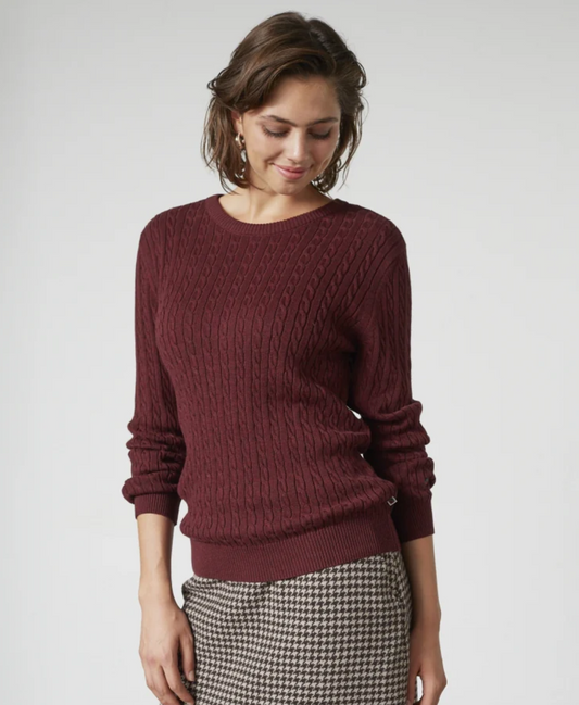 Susan Cable Knit Sweater