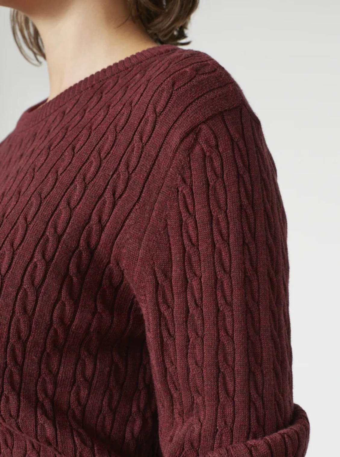 Susan Cable Knit Sweater