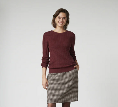 Susan Cable Knit Sweater