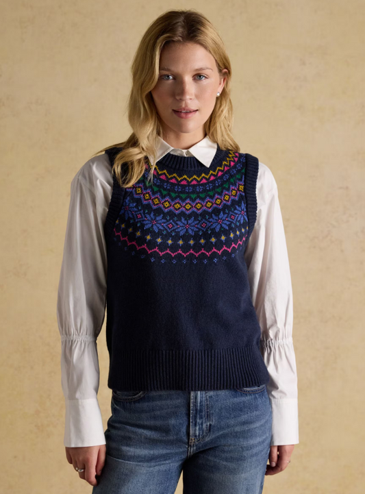 Alba Fairisle Vest