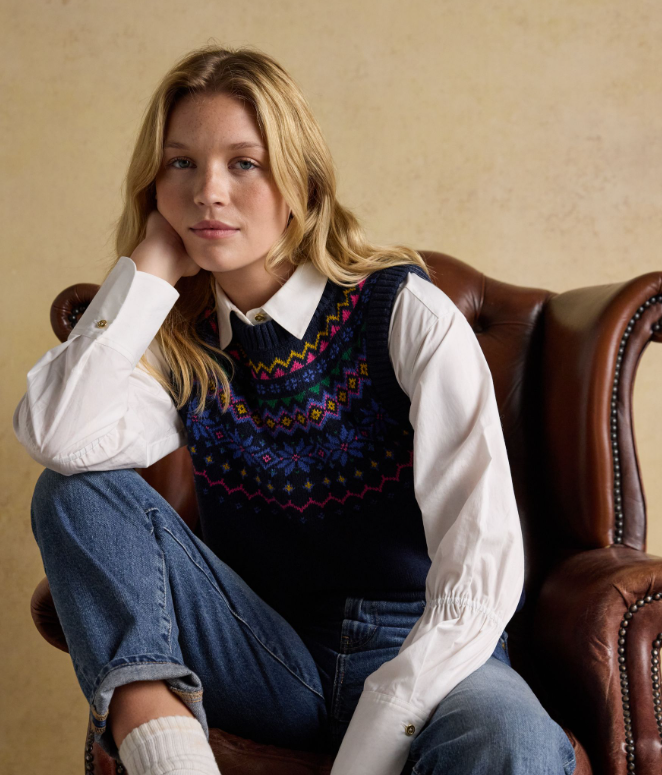 Alba Fairisle Vest