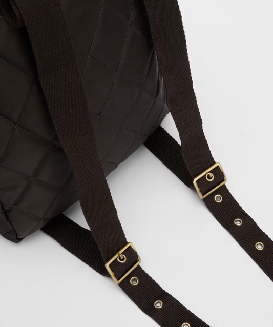 Barbour Quilted Backpack Olive