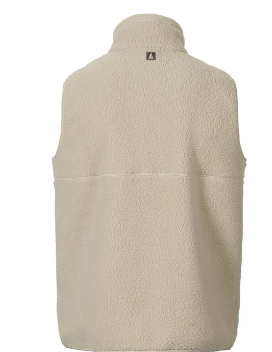 Musto Cove Deep Pile Fleece Vest Pure Cashmere
