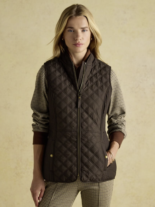 Minx Showerproof Diamond Quilted Gilet