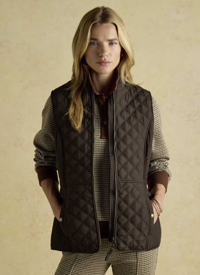 Minx Showerproof Diamond Quilted Gilet