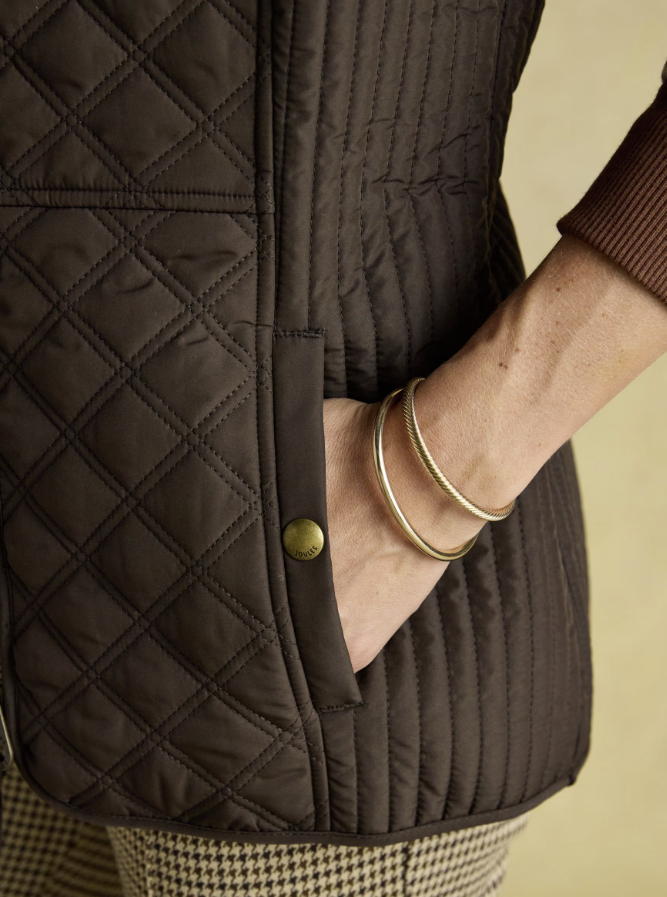 Minx Showerproof Diamond Quilted Gilet