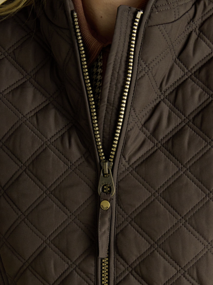 Minx Showerproof Diamond Quilted Gilet