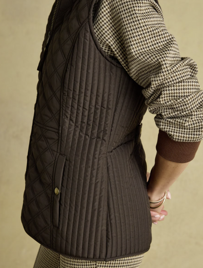 Minx Showerproof Diamond Quilted Gilet