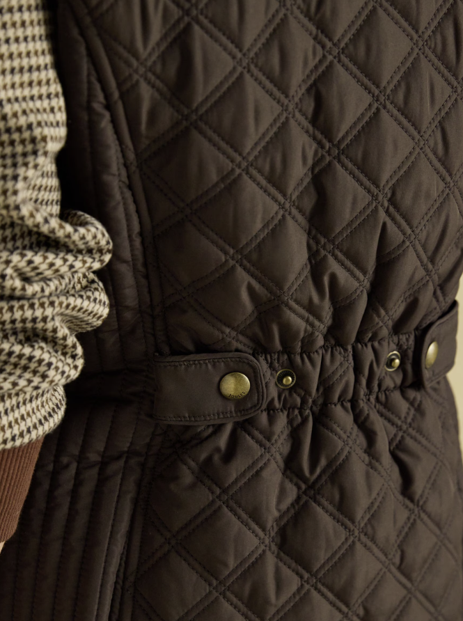 Minx Showerproof Diamond Quilted Gilet