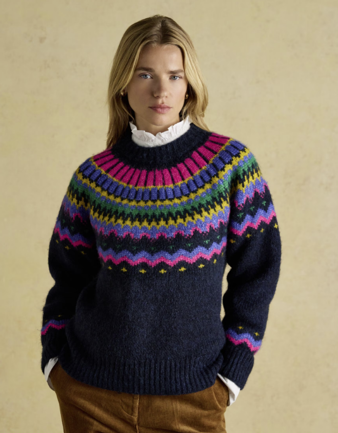 Charlie Fair Isle Knitted Jumper