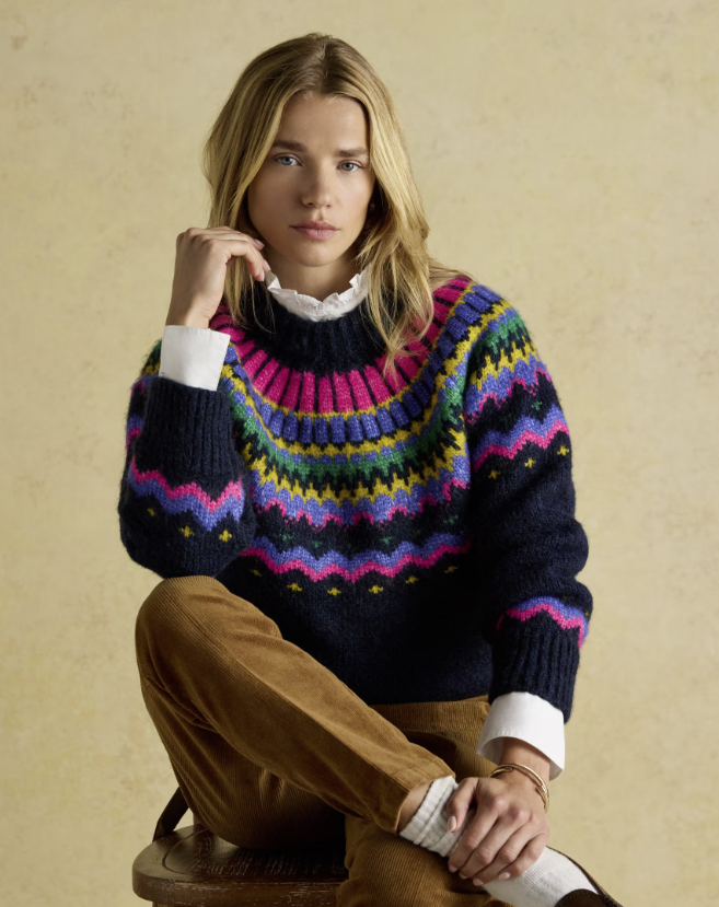 Charlie Fair Isle Knitted Jumper