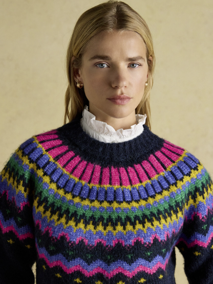 Charlie Fair Isle Knitted Jumper