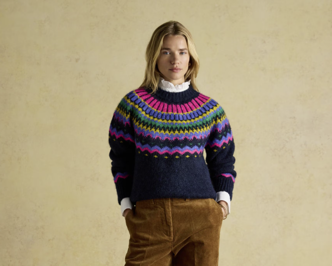 Charlie Fair Isle Knitted Jumper