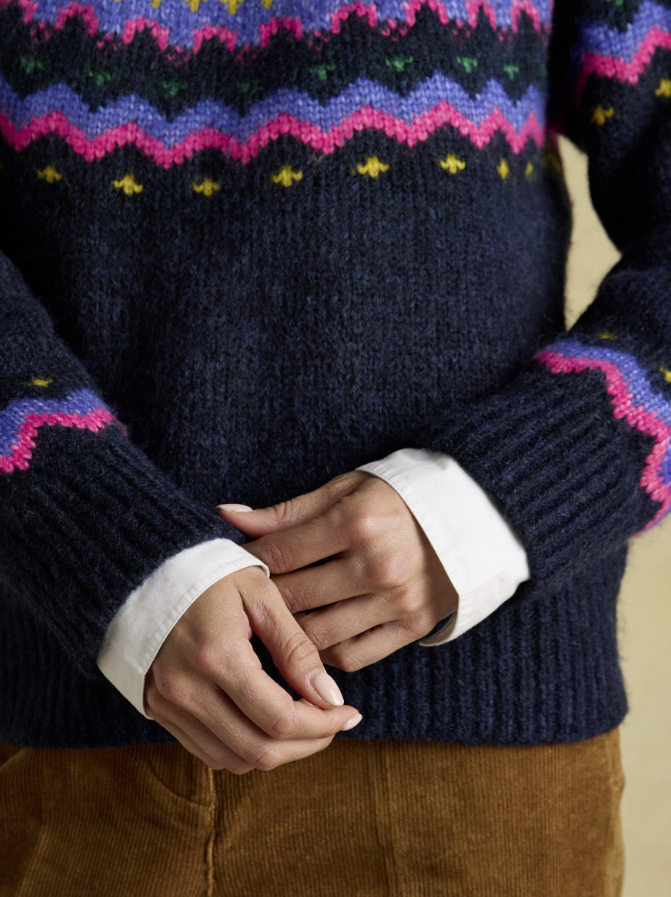 Charlie Fair Isle Knitted Jumper