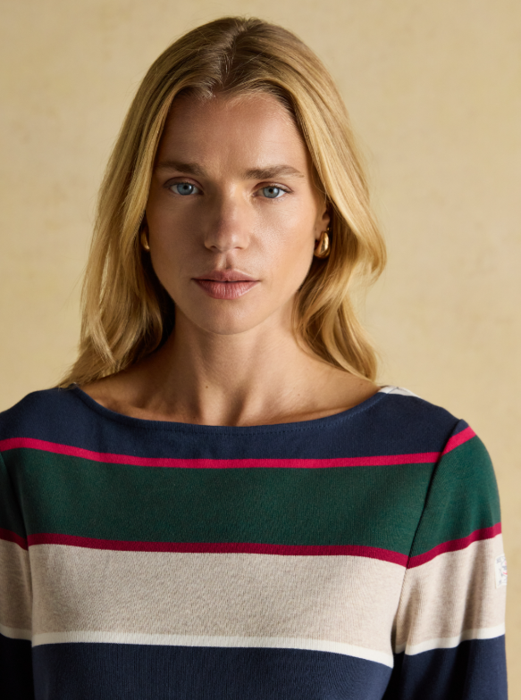 Harbour Lottie Stripe Breton Top