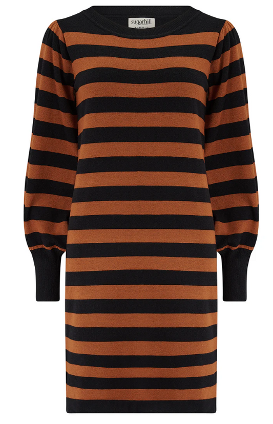 Sugarhill Brighton Paige Knit Mini Dress Black
