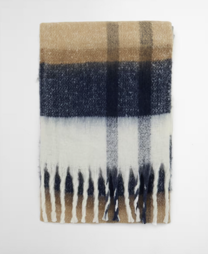 Isla Tartan Boucle Scarf