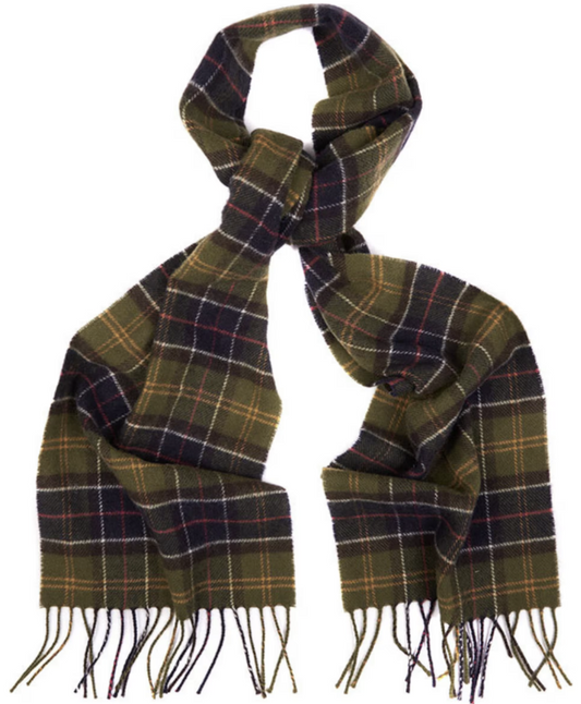 Barbour Tartan Lambswool Scarf Classic Tartan