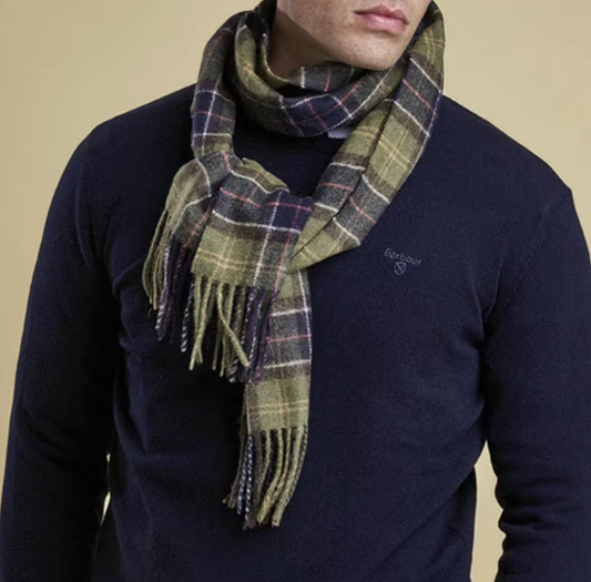 Barbour Tartan Lambswool Scarf