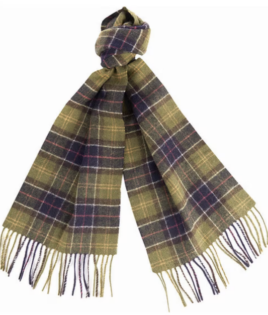 Barbour Tartan Lambswool Scarf