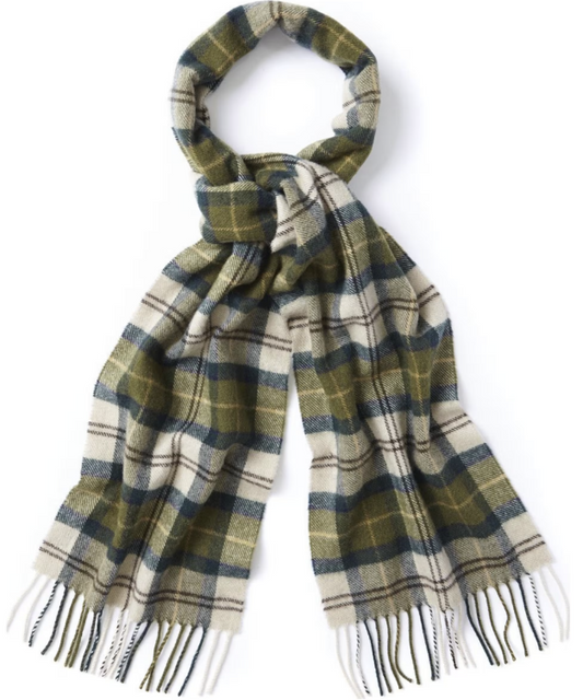 Barbour Tartan Lambswool Scarf Ancient Tartan