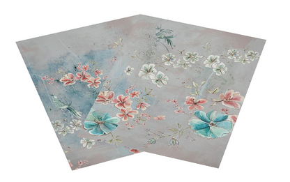 Flowers & Birds Blossom Wallet Notecards