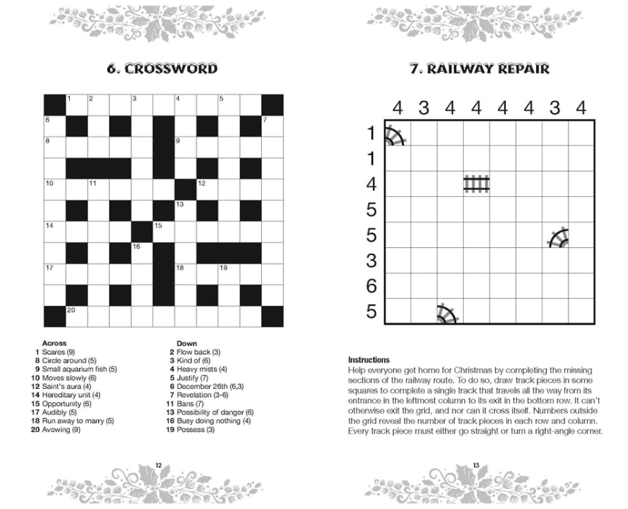 The Christmas Puzzle Book