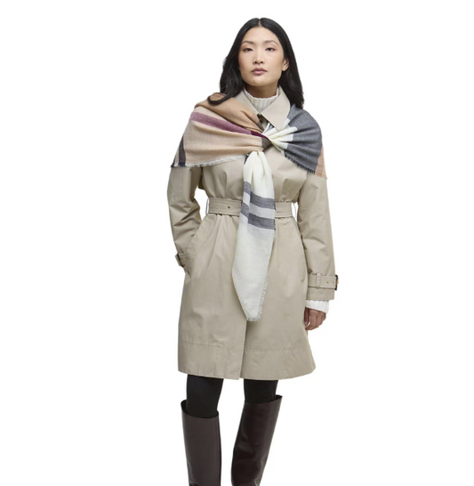 Saffron Tartan Scarf