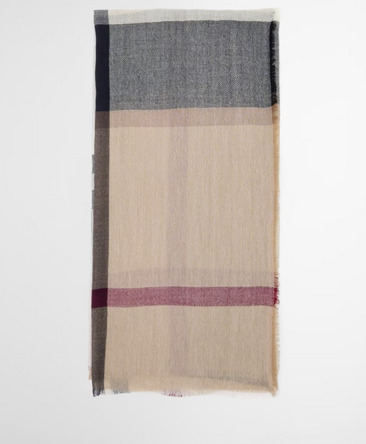 Barbour Saffron Tartan Scarf