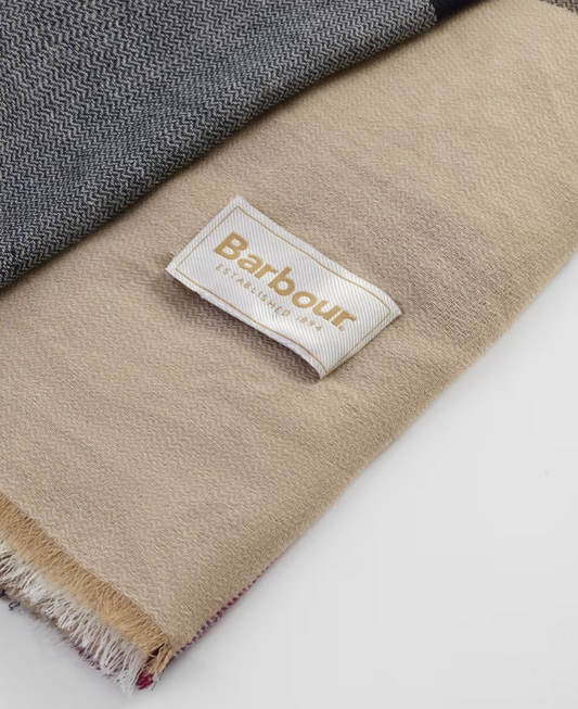Barbour Saffron Tartan Scarf