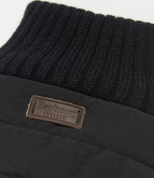 Barbour Banff Quilted Gloves Black