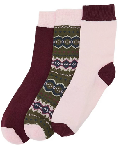 Helen Fair Isle Sock Gift Set