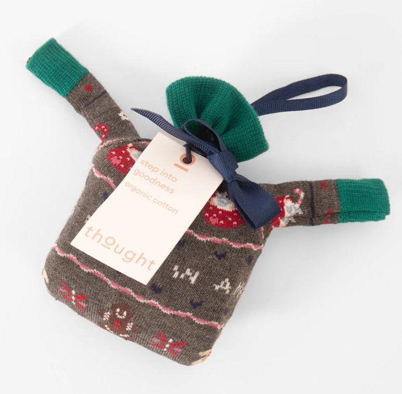 Women's Christmas Jumper Socks Hanging Gift