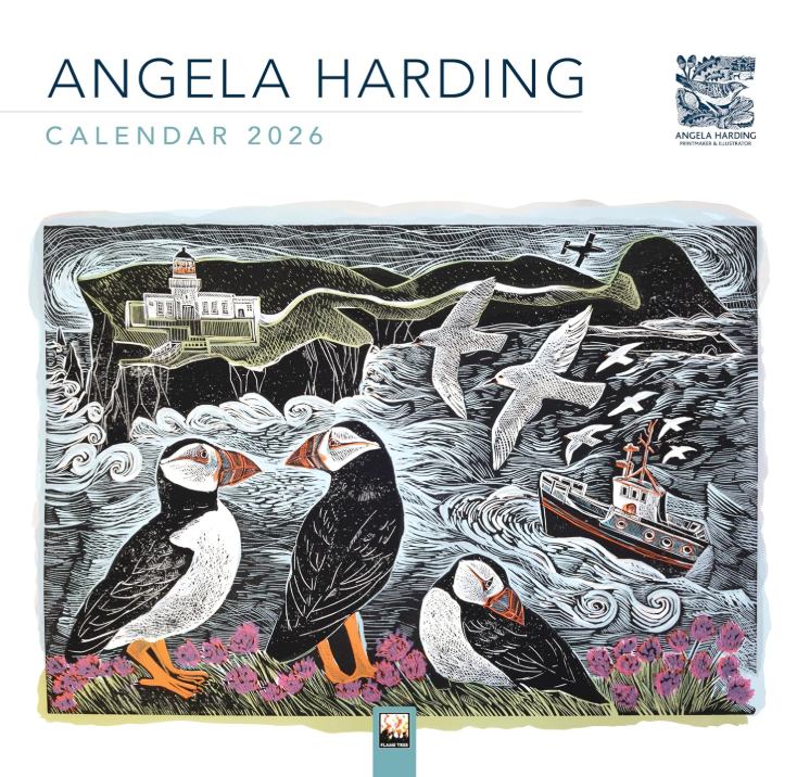 Angela Harding 2026 Wall Calendar