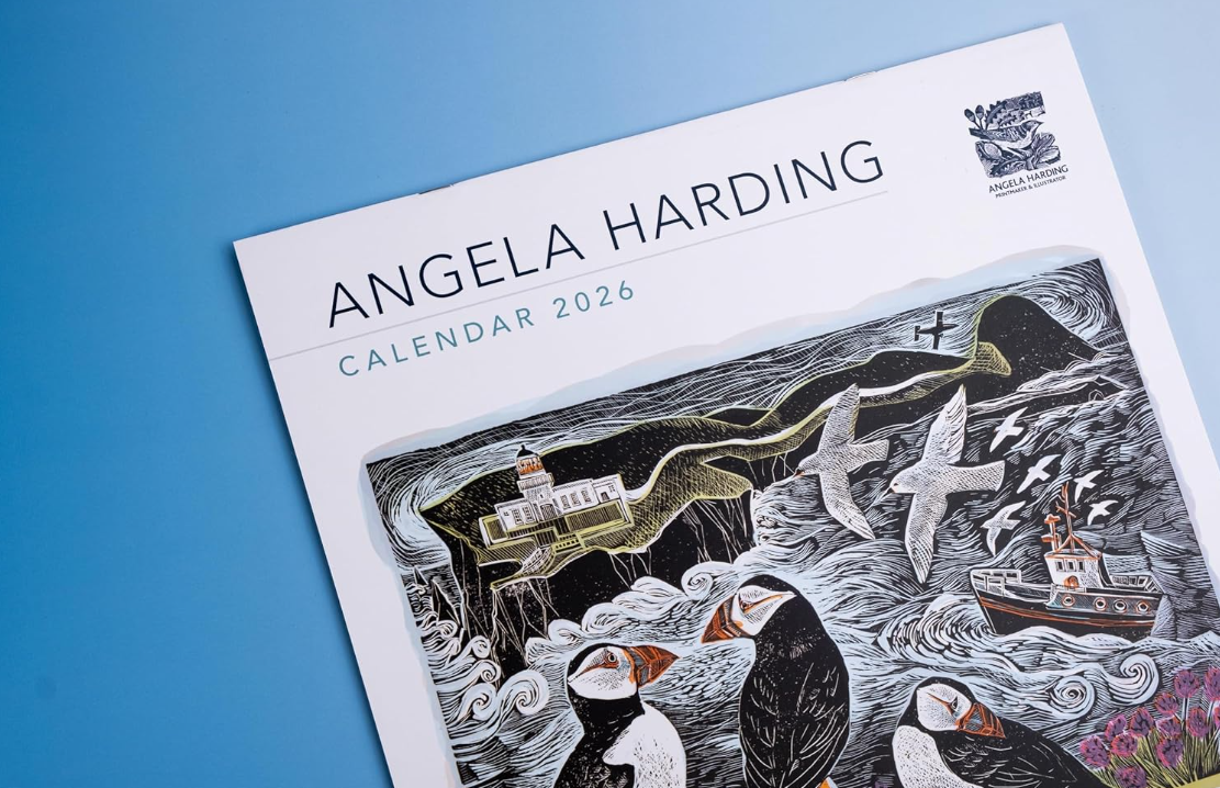 Angela Harding 2026 Wall Calendar