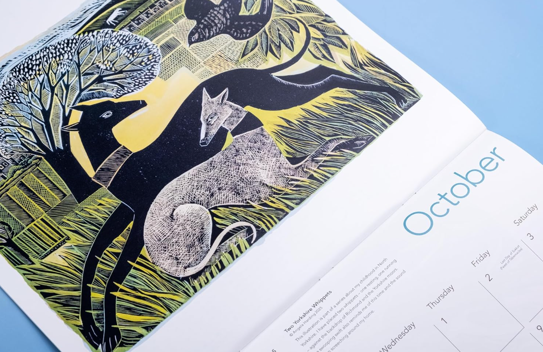 Angela Harding 2026 Wall Calendar