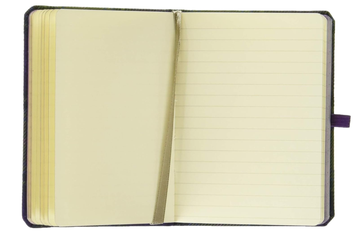 Tartan Notebook With Pen